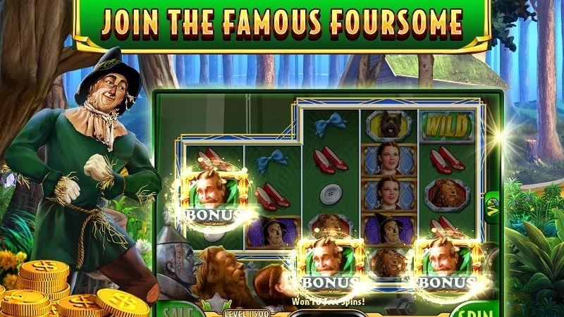 Hướng dẫn chơi slot game phù thủy Tia siêu thưởng tại GO789